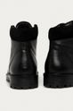 Medicine - Kožené boty Lux Black  Svršek: Přírodní kůže Vnitřek: Textilní materiál, Přírodní kůže Podrážka: Umělá hmota