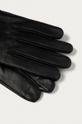 Rękawiczki skórzane męskie touch screen czarne czarny