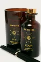 Medicine - Sada: sviečka a difúzor SUN & MOON SET Gifts čierna