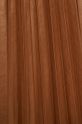 brązowy Spódnica damska plisowana brązowa