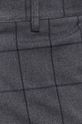 Spodnie męskie slim w kratę szare Męski