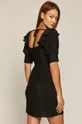 Sukienka damska z wiązaniem na plecach czarna Podszewka: 100 % Poliester, Materiał zasadniczy: 15 % Poliamid, 85 % Wiskoza