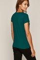 T-shirt damski z bawełny organicznej zielony <p>96 % Bawełna organiczna, 4 % Elastan</p>