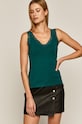 Top damski Basic zielony turkusowy RW20.TSD061