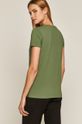 T-shirt damski z bawełny organicznej zielony <p>96 % Bawełna organiczna, 4 % Elastan</p>