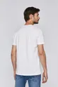 T-shirt męski z bawełny organicznej biały <p>100 % Bawełna organiczna</p>