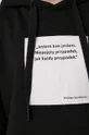 Bluza bawełniana czarna damska z kolekcji Możliwości - Fundacja Wisławy Szymborskiej