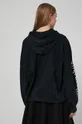 Bluza bawełniana z nadrukiem damska czarna 100 % Bawełna