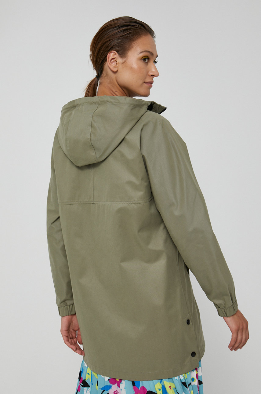Parka Essential beżowy  55 % Bawełna, 38 % Poliester, 7 % Poliamid