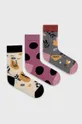 πολύχρωμο Medicine - Κάλτσες Commercial (3-pack) Γυναικεία