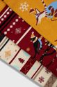 Skarpetki męski z kolekcji Deer Santa (3-pack) multicolor