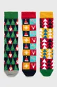 multicolor Skarpetki męskie świąteczne (3-pack) Męski