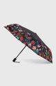 multicolor Parasol w kwiatowy wzór Damski