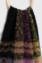 Szalik damski z wzorzystej tkaniny z frędzlami multicolor