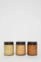 Medicine - Ароматичні соєві свічки Home Collection (3-pack) коричневий