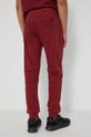 Spodnie dresowe męskie gładkie czerwone Materiał zasadniczy: 52 % Bawełna, 48 % Poliester, Inne materiały: 100 % Bawełna