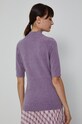 Odzież Sweter damski z krótkim rękawem fioletowy RW21.SWD041 fioletowy