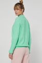 Sweter z domieszką wełny damski zielony 38 % Akryl, 54 % Poliamid, 8 % Wełna