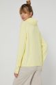 Sweter z domieszką wełny damski żółty 38 % Akryl, 54 % Poliamid, 8 % Wełna