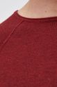 Sweter bawełniany męski czerwony Męski