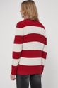 Sweter bawełniany męski czerwony 100 % Bawełna