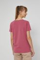 T-shirt damski różowy 96 % Bawełna, 4 % Elastan