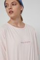 T-shirt bawełniany damski różowy z kolekcji Możliwości - Fundacja Wisławy Szymborskiej Damski