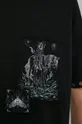 czarny Medicine - T-shirt bawełniany by Natalia Szwed