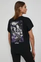 T-shirt bawełniany damski z kolekcji The Witcher czarny 100 % Bawełna