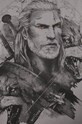 T-shirt bawełniany damski z kolekcji The Witcher szary RW21.TSD856 szary