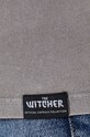 T-shirt bawełniany damski z kolekcji The Witcher szary RW21.TSD856
