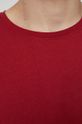 T-shirt męski z bawełny Pima czerwony Męski