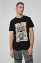 czarny Medicine - T-shirt bawełniany Barong Mask