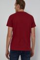 T-shirt męski z bawełny organicznej czerwony 100 % Bawełna organiczna