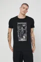 T-shirt męski bawełniany by Natalia Szwed czarny Męski