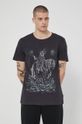 T-shirt męski bawełniany by Natalia Szwed szary szary