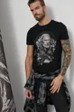 T-shirt bawełniany męski z kolekcji The Witcher czarny Męski