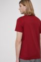 T-shirt z bawełny merceryzowanej męski gładki czerwony <p>100 % Bawełna merceryzowana</p>
