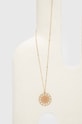 Naszyjnik damski z ozdobną zawieszką kolor złoty złoty RW22.AKD907