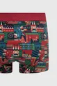 Bokserki męskie świąteczne (2-pack) kolor multicolor Męski