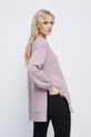 Bluza bawełniana damska gładka różowa 100 % Bawełna