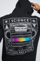 Bluza bawełniana męska z kolekcji Science czarna 100 % Bawełna