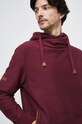 Bluza męska z kapturem kolor bordowy RW22.BLM706 bordowy