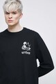 Longsleeve bawełniany męski z kolekcji The Witcher x Medicine kolor czarny czarny RW22.BUMB50