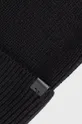 Čepice pánská jednobarevná černá barva  55% Bavlna, 45% Akryl