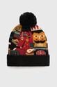 Czapka męska z pomponem kolor multicolor pozostałe multicolor RW22.CAMA05