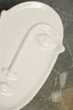 Dekoračná váza z keramiky biela