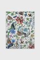 Koc z wzorzystego materiału 160 x 220 cm by Olaf Hajek multicolor