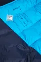 Páperová bunda pánska zateplená tmavomodrá farba