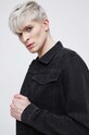 Kurtka jeansowa męska z kolekcji The Witcher x Medicine kolor czarny czarny RW22.KUMB01
